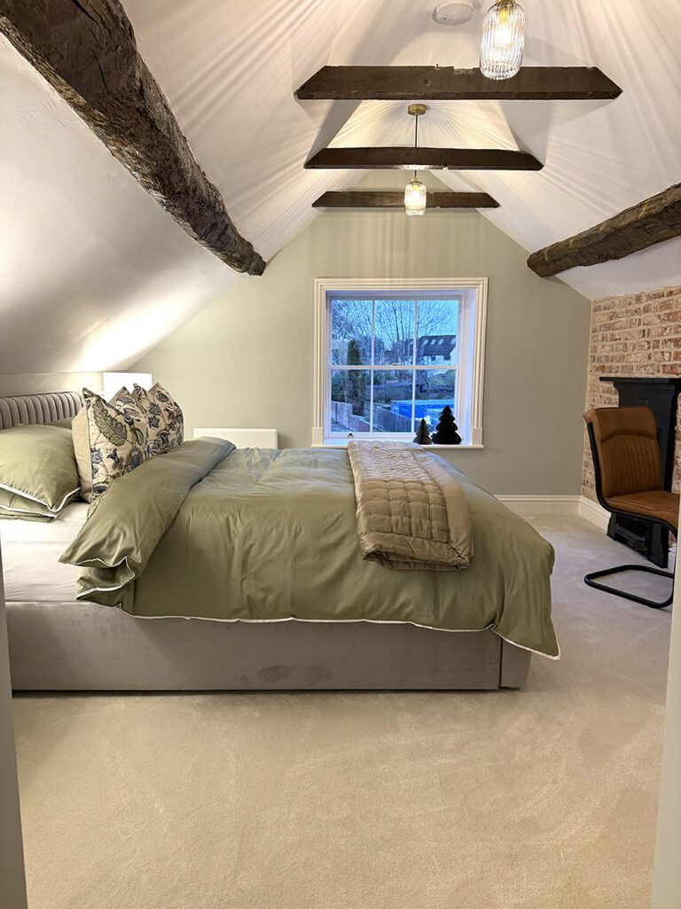 Litchfield Bedroom Interior Design - The Staging Experts staging homes across Staffordshire