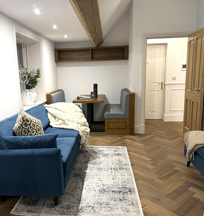 Litchfield Flat Interior Design Living Room - The Staging Experts UK specialists in home staging