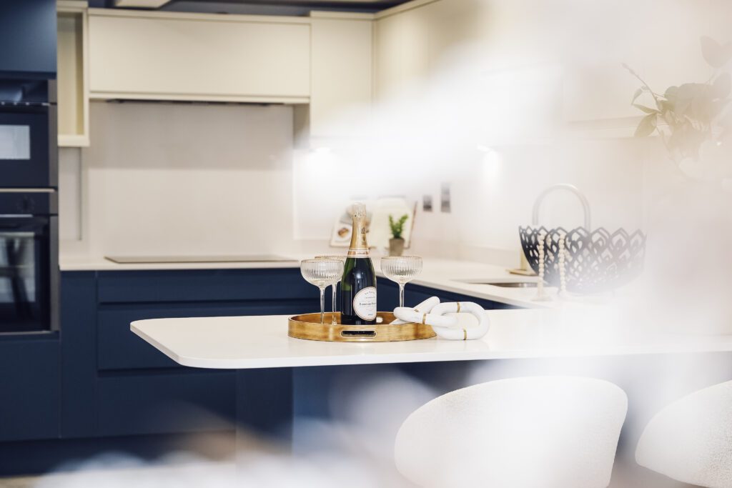 The Barns Derbyshire Kitchen Interior Design - The Staging Experts staging homes for sale in the UK